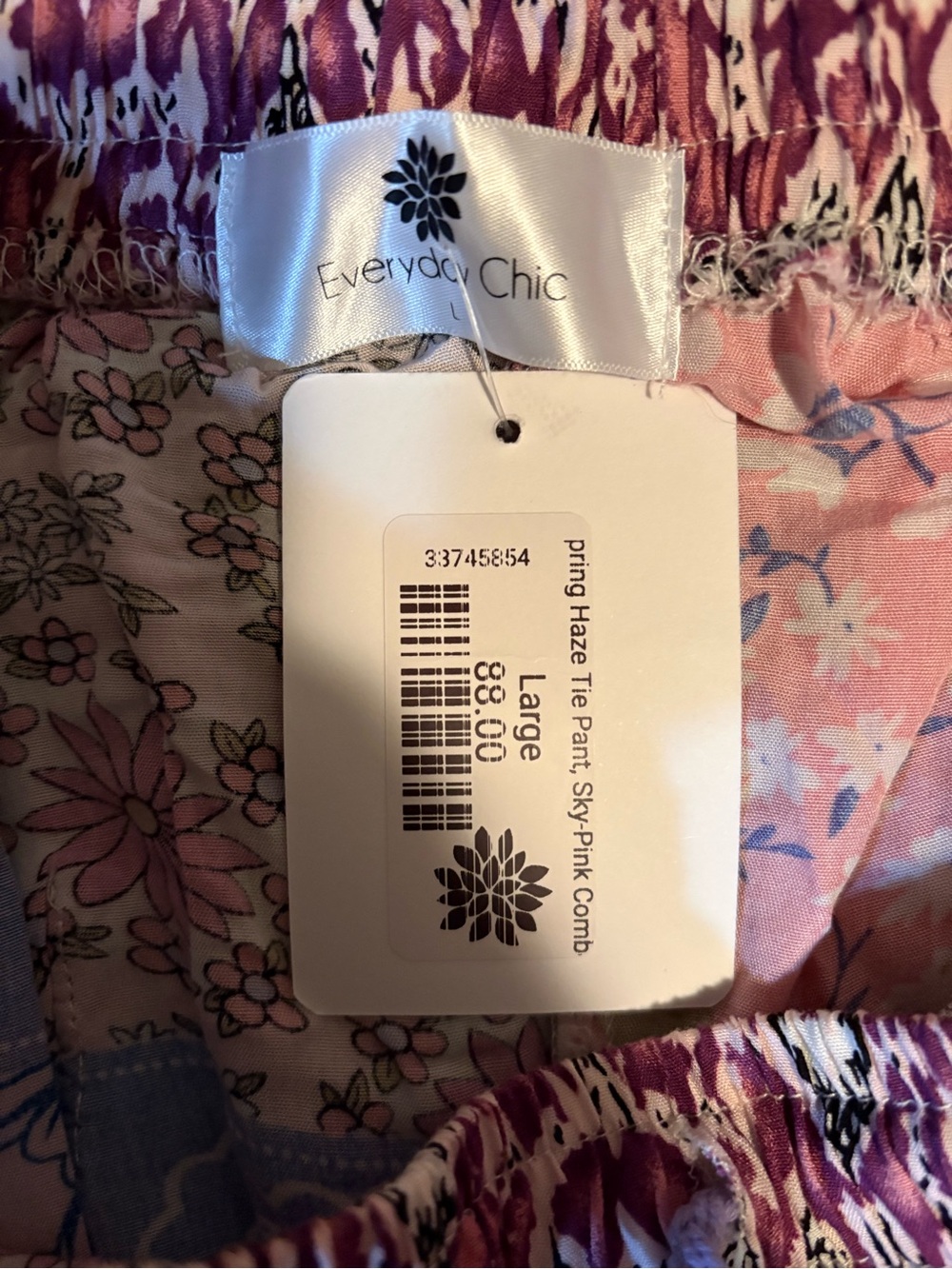 Everyday Chic Boutique POL Spring Haze Tie Pants - Picture 4 of 4